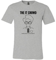 The IT Goes To University Moss Tee Shirt Crowd Hoodie