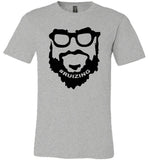 Man Beard Ruizing Face T Shirt