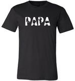 Funny Papa reading book tee shirt hoodie