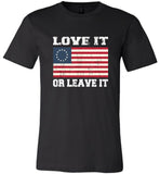 Betsy Love It Ross Or Leave It Tee Shirt Flag Hoodie