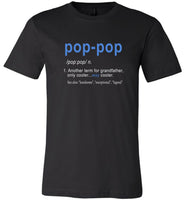 Pop pop way cooler handsome exceptinal legen grandpa gift tee shirt