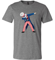 Funny uncle sam dabbing 4th of July tee shirt