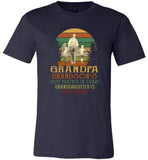 Grandpa Grandson's Best Partner In Crime Granddaughter's Best Friend Vintage Tee Shirt