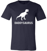 Daddy Saurus T Rex Dad Fathers Day Gift T Shirt