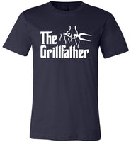 The Grillfather Funny Bbq Dad Fathers Day Gift T Shirt