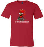 Chicken Hei Hei I have a huge cock tee shirt hoodie