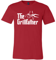 The Grillfather Funny Bbq Dad Fathers Day Gift T Shirt