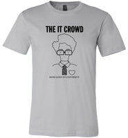 The IT Goes To University Moss Tee Shirt Crowd Hoodie