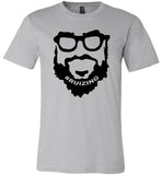 Man Beard Ruizing Face T Shirt