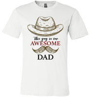 This Guy Is One Awesome Dad Fathers Day Gift T Shirt