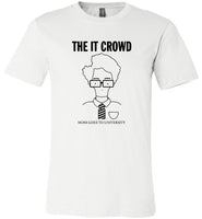 The IT Goes To University Moss Tee Shirt Crowd Hoodie