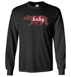Red Plaid Baby Bear Matching Buffalo Family Pajama T-Shirt