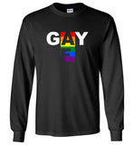 LGBT Gay AF Rainbow Funny Tee Shirt