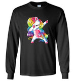 Dabbing unicorn tee shirt hoodie