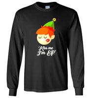 I'm Elf Kiss Me Christmas Funny Santa Workshop Elves T-shirt