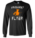 Frequent flyer witch halloween t shirt gift