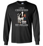 I'm a certified tit puller shirt