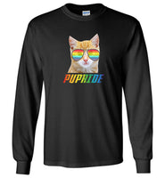 Cat Purride LGBT Rainbow Gay Pride Funny Tee Shirt
