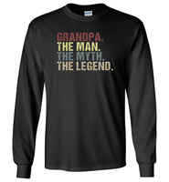Grandpa the man the myth the legend vintage T-shirt