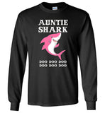 Auntie shark doo t shirt, tee shirt gift for auntie