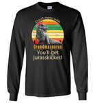 Don't mess with Grandmasaurus you'll get jurasskicked shirt