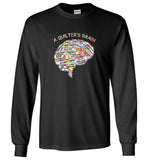 A Quilter's Brain Tee Shirt