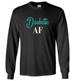 Diabetic AF Power Humor Tee Shirt