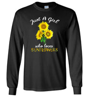 Just a girl who loves sunflower Tee shirt