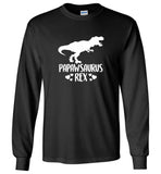 Papawsaurus Rex Dad Father's Day Gift Tee Shirt