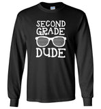 Second grade dude back to school sunglass tee shrit hoodie