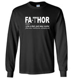 Fathor like a dad just way cooler T-shirt, father's day gift tee