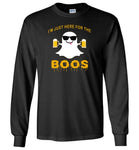 Ghost just here for the boos beer halloween t shirt