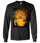 Pumpkin bat happy halloween t shirt gift