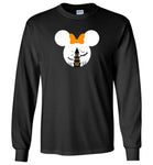 Mickey mouse halloween castle bat t shirt