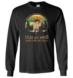 Hiking camping and into the forest I go to lose my mind and find my soul t shirt