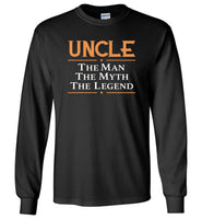 Uncle the man the myth the legend T shirt, gift tee for uncle