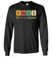 Fauci We Trust In Science Vintage Retro T Shirt