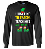 Teacher ELF christmas shirt