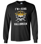 I'm the King of Halloween costume t shirt gift