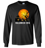 Witch pumpkin broom bat halloween t shirt gift