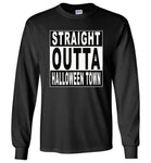 Straight outta halloween town t shirt gift