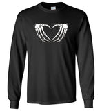 Skeleton hand halloween t shirt gift