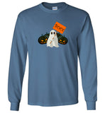 Pumpkin ghost boo halloween t shirt gift