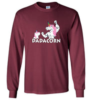 Dadacorn dad father unicorn muscular gift tee shirt hoodie