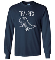 Tea-Rex T-Rex drinking tea tee shirt hoodie