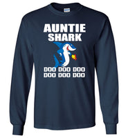 Auntie shark doo doo doo shirt, aunt shark gift T shirts
