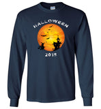 Witch broom halloween costume t shirt gift