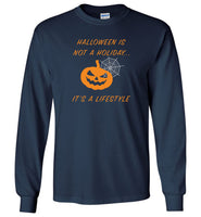 Halloween is a lifestyle pumpkin t shirt gift