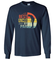 Best uncle by par vintage retro play golf golfer father's day gift tee shirt