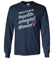 Impolite Arrogant Woman T-Shirt tee